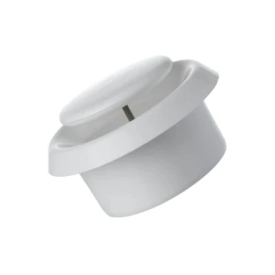 Image of EUROPLAST Ø 125mm / 5&#039;&#039; Adjustable Diffuser Universal Air Supply/Exhaust Valve Ventilation Ducting Cover Mounting Frame ABS Plastic White