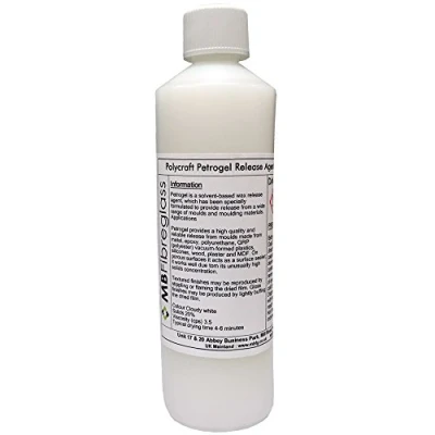 Image of Polycraft LPJ Petrogel Solvent Based Wax Release Agent for Moulds 500ml
