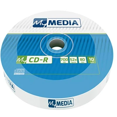 Image of MyMedia CD R 700MB with 52x Burning Speed, wrap of 10 pieces