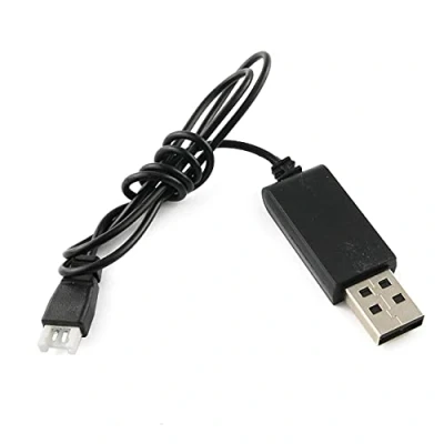 Image of YUNIQUE GREEN CLEAN POWER USB Charging Cable for Syma X5C RC Quadcopter Easy to Use Made of Quality Plastic and Metal, Black,