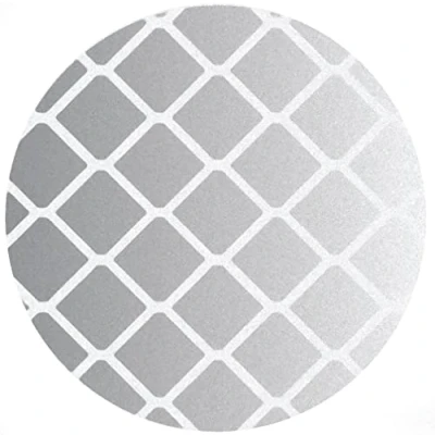 Image of georadian.com Reflects Pack of 20 Round Self Adhesive Reflectors mm Safety in the Dark Reflector Stickers Reflective Bicycle on Pushchair (Yellow)