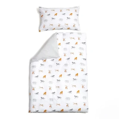 Image of Clair de Lune Jungle Dream Toddler/Cot Bed Duvet Cover &amp; Pillowcase