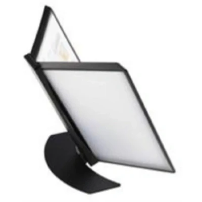 Image of Q Connect Metal Desk Stand Black Ref KF10687 (Stand Only)