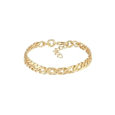 Image of Elli Bracelet Ladies Links Twisted Classic Gold Coloured