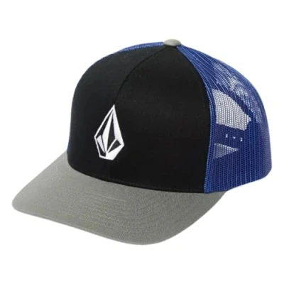 Image of Volcom Full Stone Cheese Mesh Back Cap Ultramarine