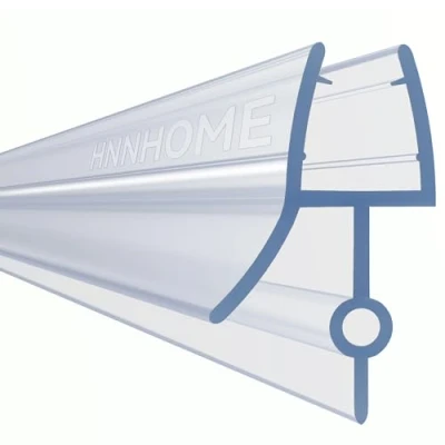 Image of HNNHOME Bath Shower Screen Door Seal Strip for 4 6mm Glass Up to 14mm Gap