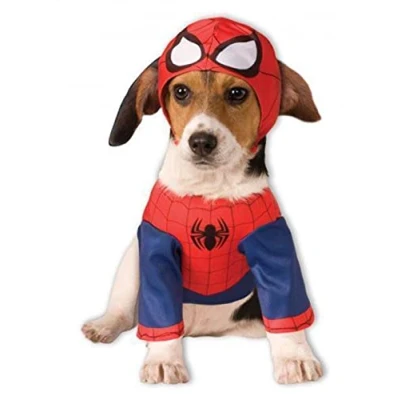 Image of Rubie&#039;s Official Spider Man Pet Dog Costume Halloween