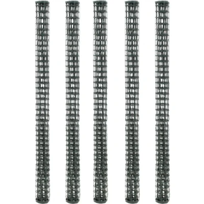 Image of vidaXL Garden Fence Meshes 5 pcs HDPE 1x1.2 m Green