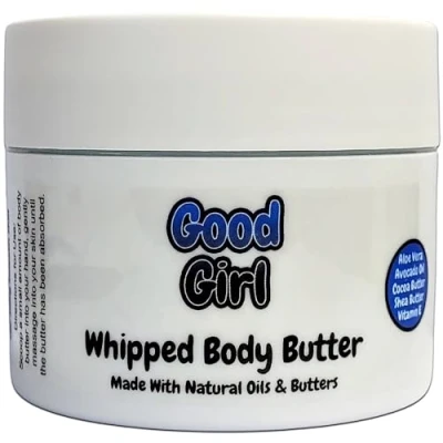 Image of Good Girl Whipped Body Butter 150g Natural Oils and Butters Perfume Scent Vegan Friendly Puddle of Wax Made in the UK