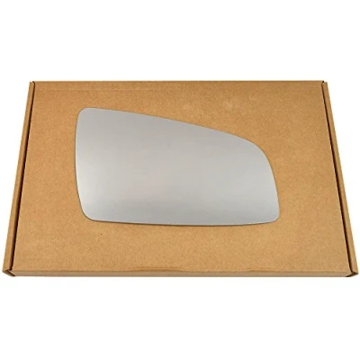 Image of Less4spares Wing Mirror Glass Right Compatible with Vauxhall Zafira B 2005 2009 STICK ON Driver Off Side Convex