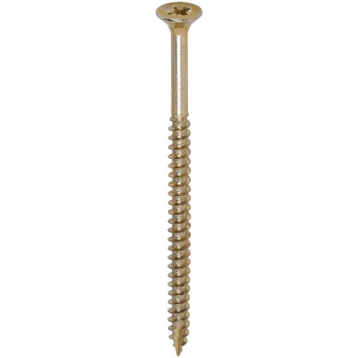 Image of TIMCO Classic Multi Purpose Screws PZ Double Countersunk 6.0 x 100 Gold Box of