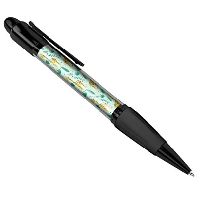 Image of DV DESIGN Cute Baby Giraffes Black Ballpoint Pen Wild Zoo Africa Animals Kid&#039;s #14489