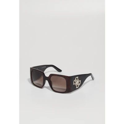 Image of Guess Woman GU00201 H 52F Sunglasses Injected Squared Normal