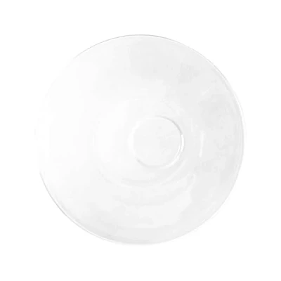 Image of Bormioli Rocco 12 Piece Easy Bar Glass Espresso Saucer Set Tempered Saucers for Teacups Coffee Mugs 14cm