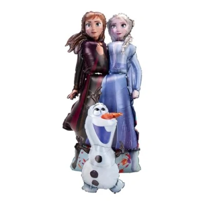 Image of Amscan 4039201 Awk: Frozen 2 Else Anna Olaf