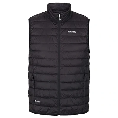 Image of Regatta Men&#039;s Hillpack Body Warmer Jacket, Black, S UK