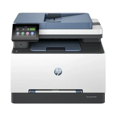 Image of HP LaserJet Pro MFP 3302fdn Laser Printer, Colour, Printer for Small Medium Business, Print, Scan, Copy, Fax, Automatic document feeder, 2 Sided Printing, Front USB port, Touchscreen