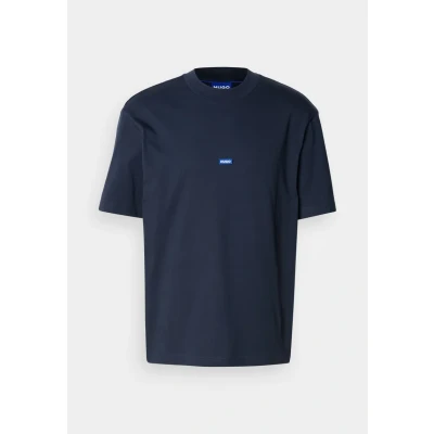 Image of HUGO Nieros Basic Tshirt, Men&#039;s, Size: XS, Navy
