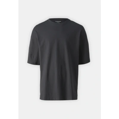 Image of Jack &amp; Jones Jjecharge TEE Oneck Basic Tshirt, Men&#039;s, Size: XS, Black