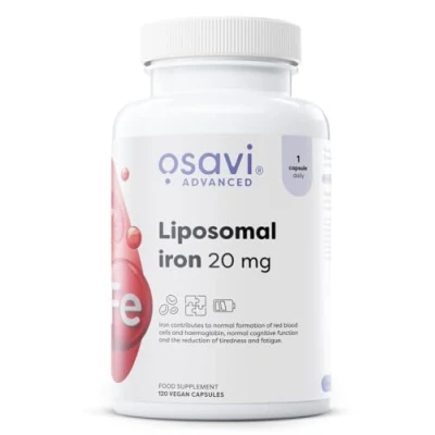 Image of Osavi Liposomal Iron, 20mg 120 Vegan caps