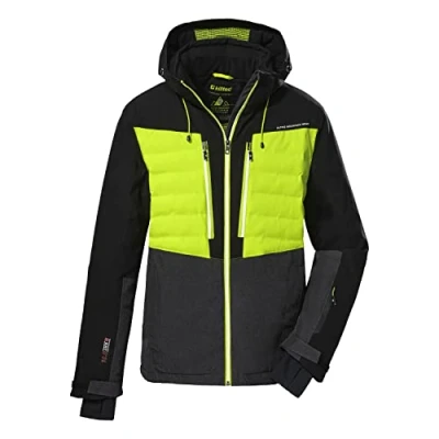 Image of Killtec Men&#039;s Ksw 56 Mn Ski Jacket/Functional Jacket with Removable Hood and Snow Guard