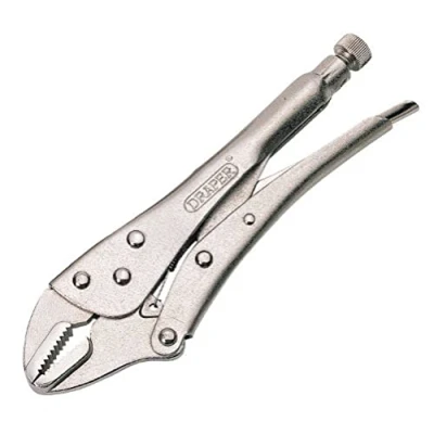 Image of Draper Straight Jaw Self Grip Pliers, 220mm