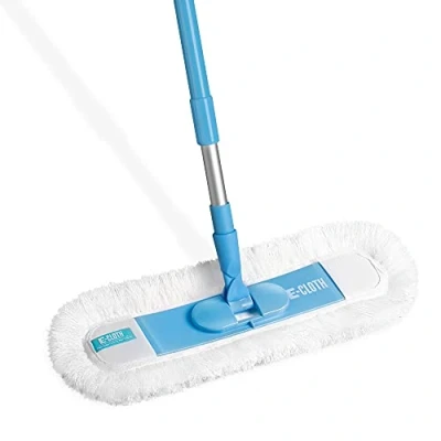 Image of E Cloth Flexi Edge Floor &amp; Wall Duster, Reusable Dusting Mop for Cleaning, Cleaner Ideal Harword, Tile, Laminate and other Hard Surfaces, 100 Wash Promise, 1 Pack