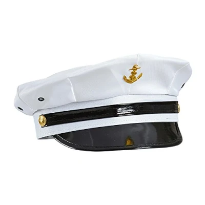 Image of Marine officer Theme Hats Caps &amp; Headwear for Fancy Dress Costumes Accessory