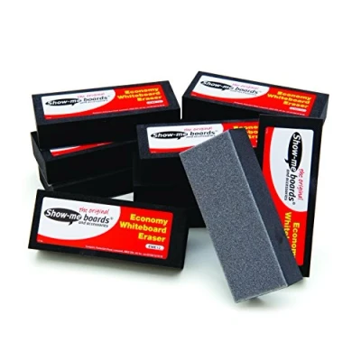 Image of Show me EWE12 Economy Whiteboard Erasers (Pack of 12)