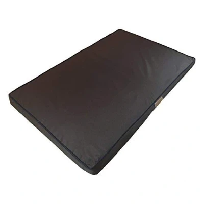 Image of Ellie Bo XXL Memory Foam Dog Bed for 48 inch Cage/Crate Brown Waterproof