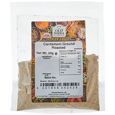 Image of Old India Cardamom Ground Roasted 50g