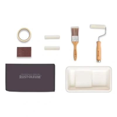 Image of Rust Oleum Ready to Roll Eco Paint Kit (Small) Chalky Furniture Moody Darks