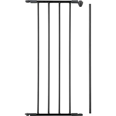 Image of Extension panel 33 cm for the BabyDan FLEX safety gate and room divider, black
