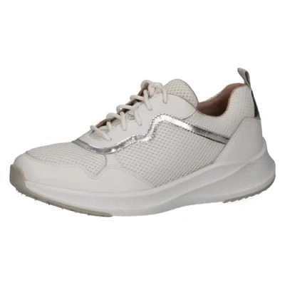 Image of CAPRICE Women&#039;s 9 23701 42 Sneaker, White Silver, 3.5 UK