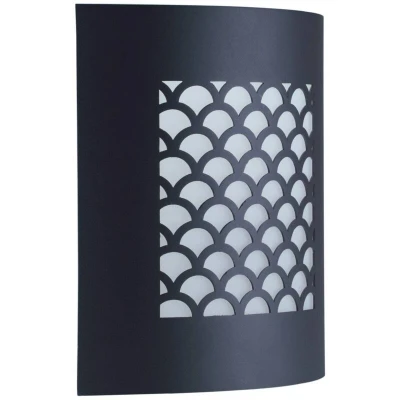 Image of Lindby Mailo outdoor wall light made of aluminium, grey