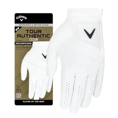 Image of Callaway Golf Tour Authentic Women&#039;s Glove 2025 Left Hand for Right Handed Golfer, S