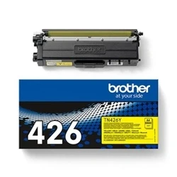 Image of Brother TN426Y Super Jumbo yellow original toner cartridge for HL L8360CDW, MFC L8900CDW