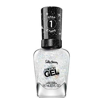 Image of Miracle Gel 914 Frost Bright by Sally Hansen for Women 0.5 oz Nail Polish