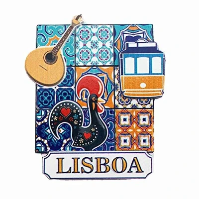 Image of Lisbon Portugal 3D Fridge Magnet Souvenir Gift Collection Home &amp; Kitchen Decoration Magnetic Sticker Lisoa Refrigerator