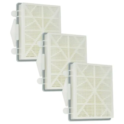 Image of vhbw 3 x Vacuum Cleaner Filters Compatible with Kärcher CV 38/2, 30/1, 38/2 Adv, 48/2 38/1, HEPA Filter Black White