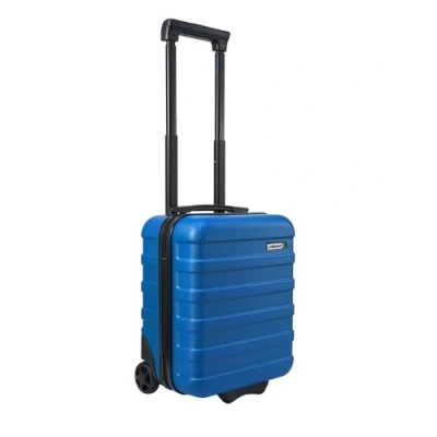 Image of Cabin Max Anode 24L TwinWheel 40x30x20cm Wizz Air Easyjet Underseat Trolley Case (Aegean Blue 40 x 30 20)
