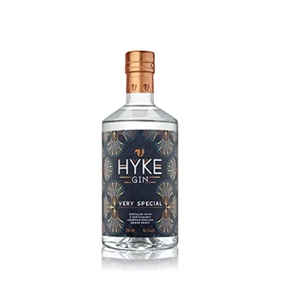 Image of HYKE Gin Very Special 70cl — Award winning London Dry Made sustainably with surplus English wine grapes