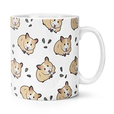Image of Hamster Pattern 10oz Mug Cup