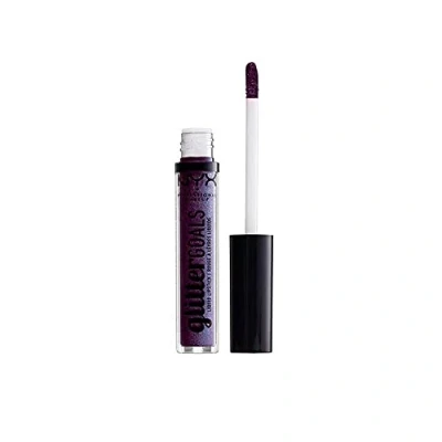 Image of NYX Professional Makeup Glitter Goals liquid lipstick Matte metallic AMETHYST VIBES