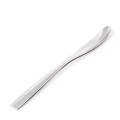 Image of Alessi MW03/35, Dressed Set of 6 Latte Macchiato Spoons, Stainless Steel, Silver