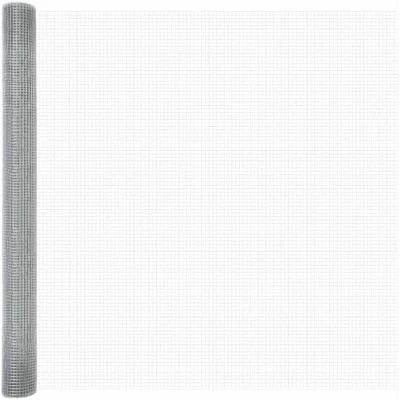 Image of vidaXL Welded Wire Fence 1.5x25 m Galvanised Steel