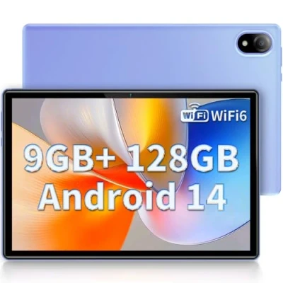 Image of DOOGEE U10 2025 Newest Android 14 10&quot; Tablet 9GB RAM+128GB ROM 1TB TF, Bluetooth 5.0 WIFI 6 Tablet, Tablets 1280x800 HD IPS Screen, OTG, Type C, 3.5mm Headphone Jack, PC Purple