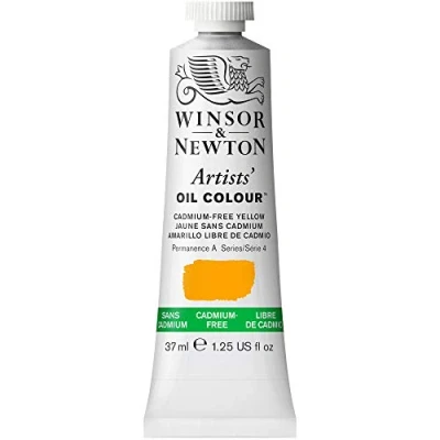 Image of Winsor &amp; Newton Artist Oil Paint, Cadmium Yellow, 37ml