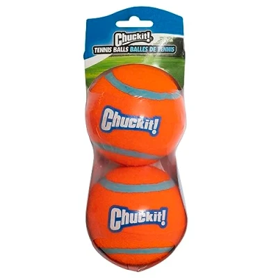 Image of ChuckIt! Tennis Ball, X Large, 9 cm, Pack of 2