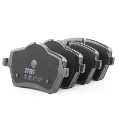 Image of 2289146, 34112289146, 34119804735, 9804735 brake pad set TRW COTEC GDB1712 prepared for wear indicator with caliper screws accessories